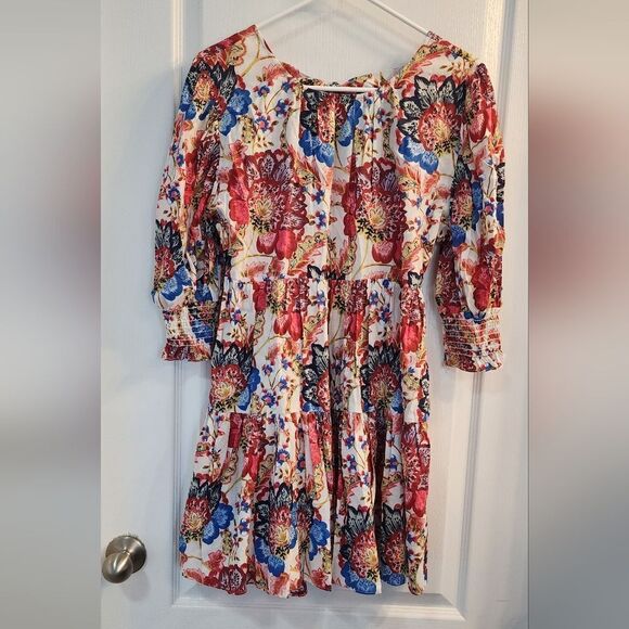 NWT MISA Los Angeles Honor Floral Mini Dress Size XS - Picture 4 of 8